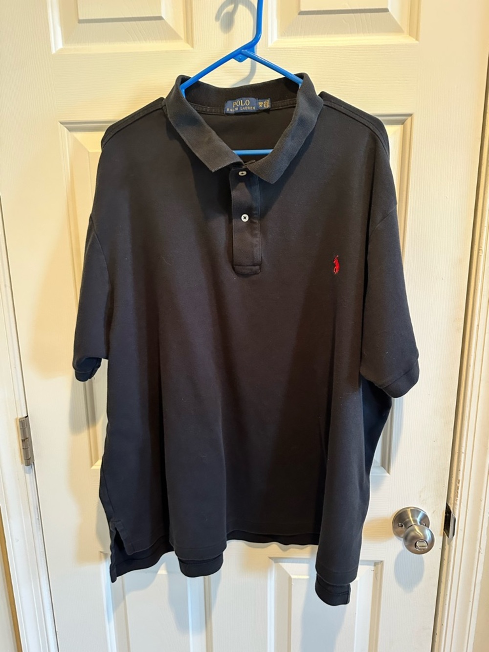 Polo Ralph Lauren Black Polo Big & Tall 3XB Red Pony Men’s Golf Casual